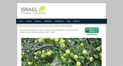 Desktop Screenshot of israelfoodtours.com